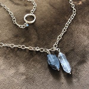 14K Gold Fill Smokey Quartz Pendant Necklace